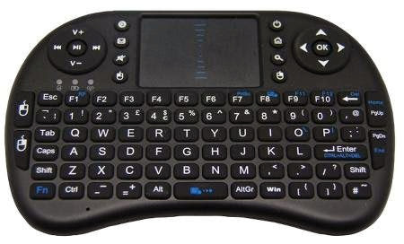  Miniature Wireless Keyboard with Touchpad