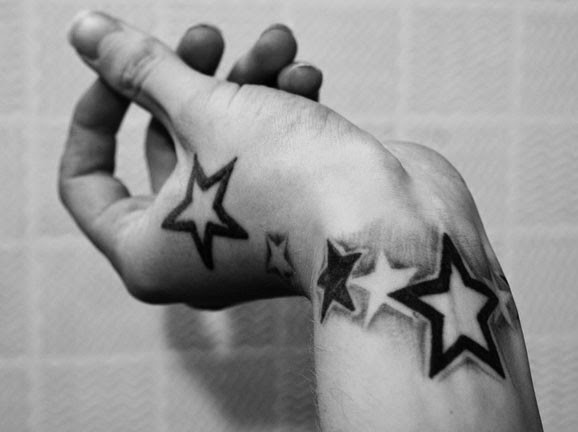 star wrist tattoo ideas for girls