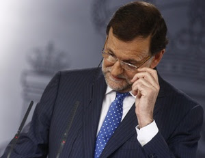 Mariano Rajoy,  días complicados.