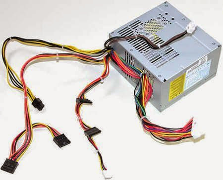  Genuine Dell 475W Power Supply PSU For Studio XPS 435 MT / 8000 / 9000 Systems Part Number: F217J, VP-9500073-000