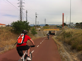 Ruta en bici de Madrid a Manzanares el Real por el GR-124, junio 2012 Ruta en bici de Madrid a Manzanares el Real por el GR-124, junio 2012