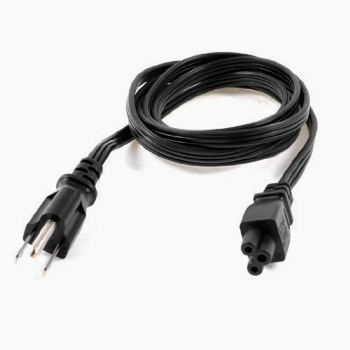 Gino 1.8Meter Length Main Lead Cord Power Cable IEC320 C5 to US Plug