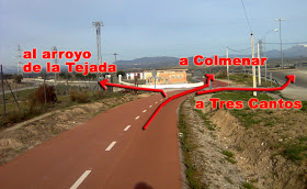 Ruta en bici de Madrid a Colmenar Viejo, mayo 2012 Ruta en bici de Madrid a Colmenar Viejo, mayo 2012