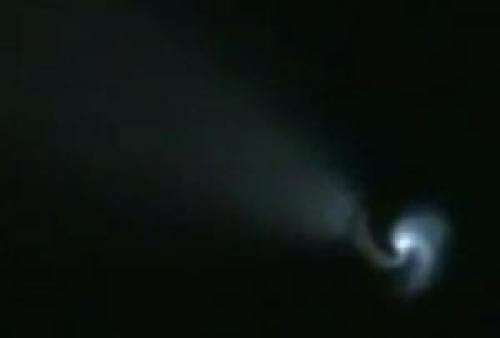 Spiral Ufo Recorded Over Iran 7 Jun 2012