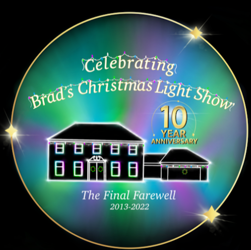 Brad's Christmas Light Show logo