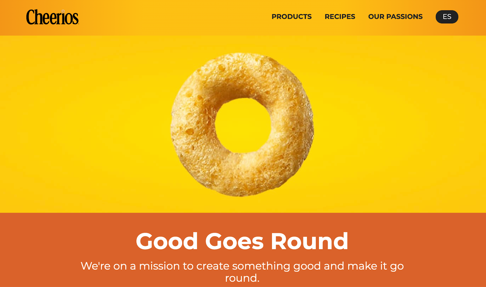 Great Marketing Campaign Example: Good Goes Round