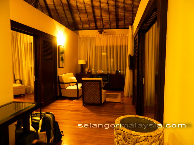 The living area