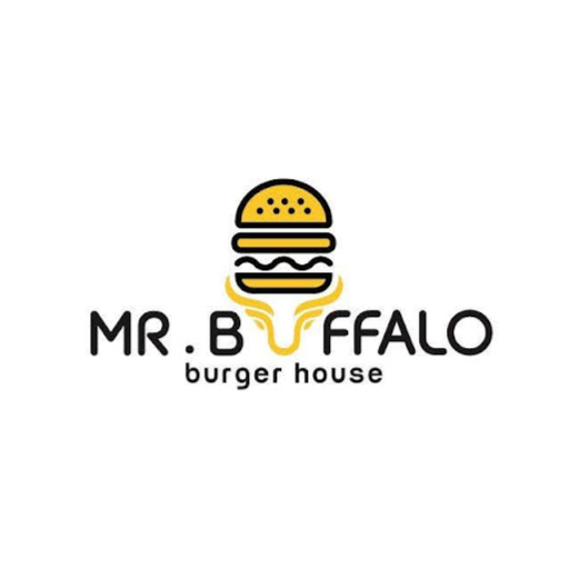 MR.BUFFALO Burger House & Cocktail bar | Fastfood | Hamburger logo