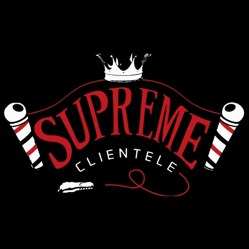 Supreme Clientele #2 Barber Shop / Unisex Hair Salon logo