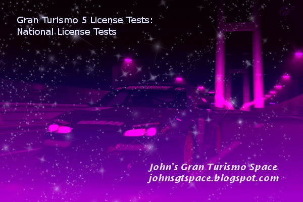 GT5 National License Test