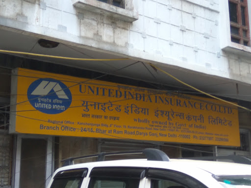 United India Insurance Company, Bharat Ram Rd, Dariya Ganj, New Delhi, Delhi 110002, India, Insurance_Company, state DL