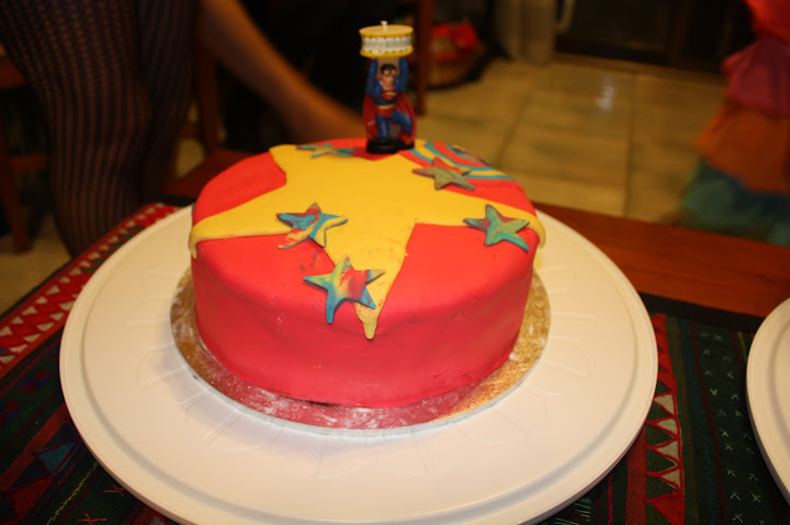 Superhero Cake (Photo by Frances Wright)