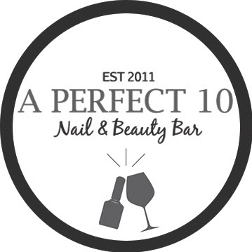 A Perfect 10 Nail & Beauty Bar/ Catron logo