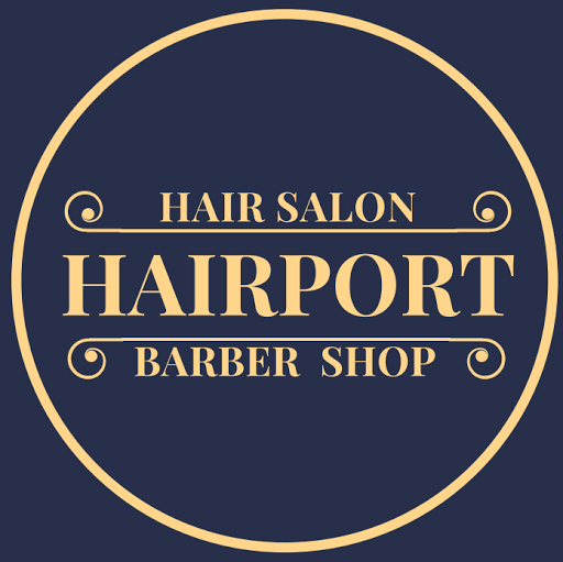 Hairport Barber logo