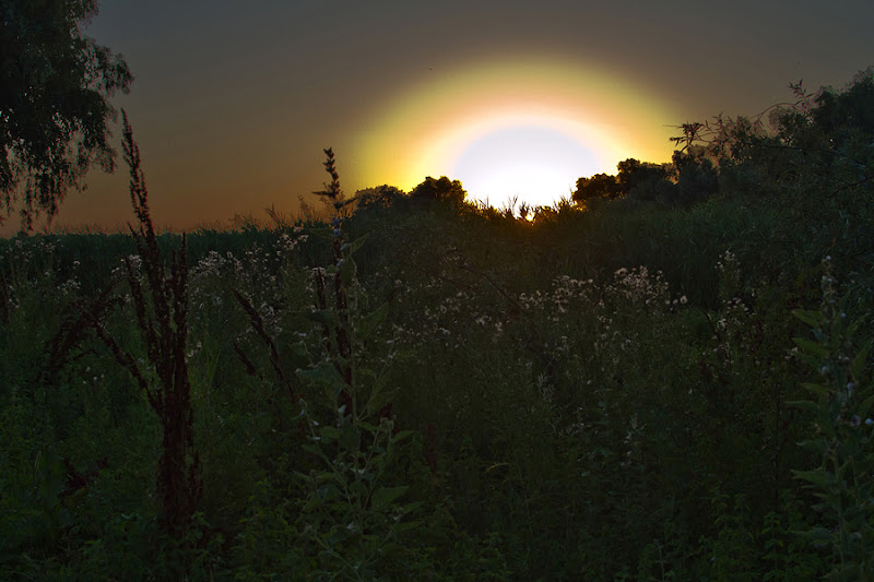 Fortuna Maliuc caiac camping seară țânțari cort soare vegetație