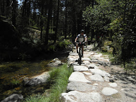 Ruta en bici de Cercedilla a Segovia, junio 2012