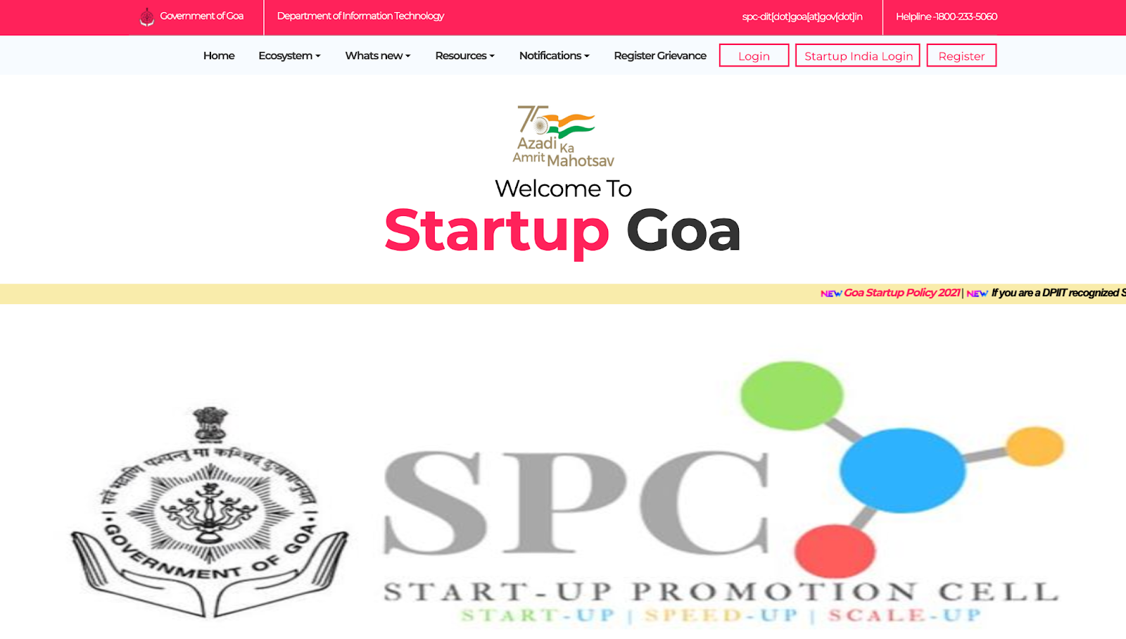 Top 4 schemes/programs offered by Startup Goa for entrepreneurs