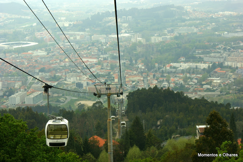 Guimarães, teleférico, penha