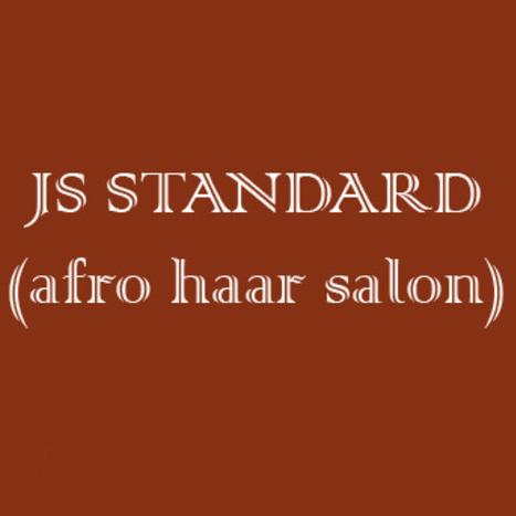 JS STANDARD afro haar salon logo