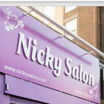 Nicky Salon logo