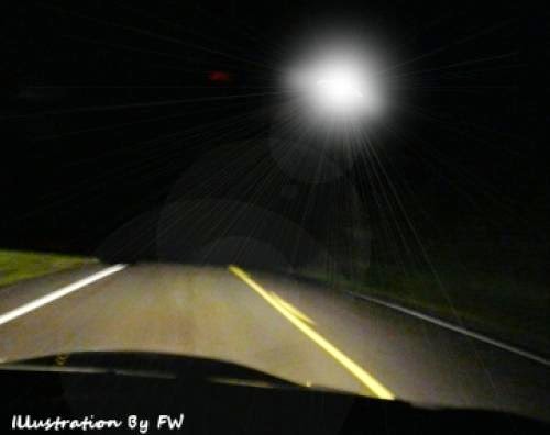 Driver Shocked By Sighting Of Ufo