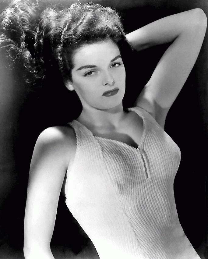 Jane Russell 1921 2011 The Non Blonde