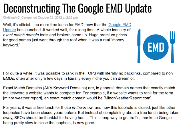 emd update