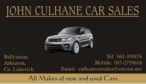 John Culhane Car Sales logo