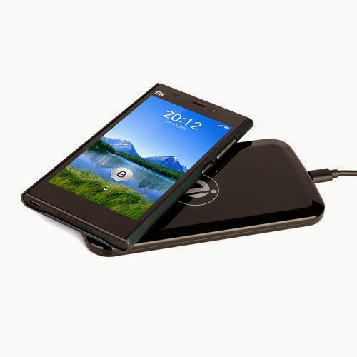  EiioX Phone Wireless Charger Induction Chargers Qi-Enabled USB Charger Charging Pad-Black