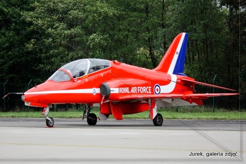 British Aerospace Hawk T1, samolot szkolno-treningowy.
