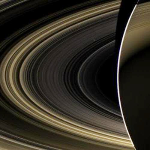 Cassini Spies Bright Venus From Saturn Orbit