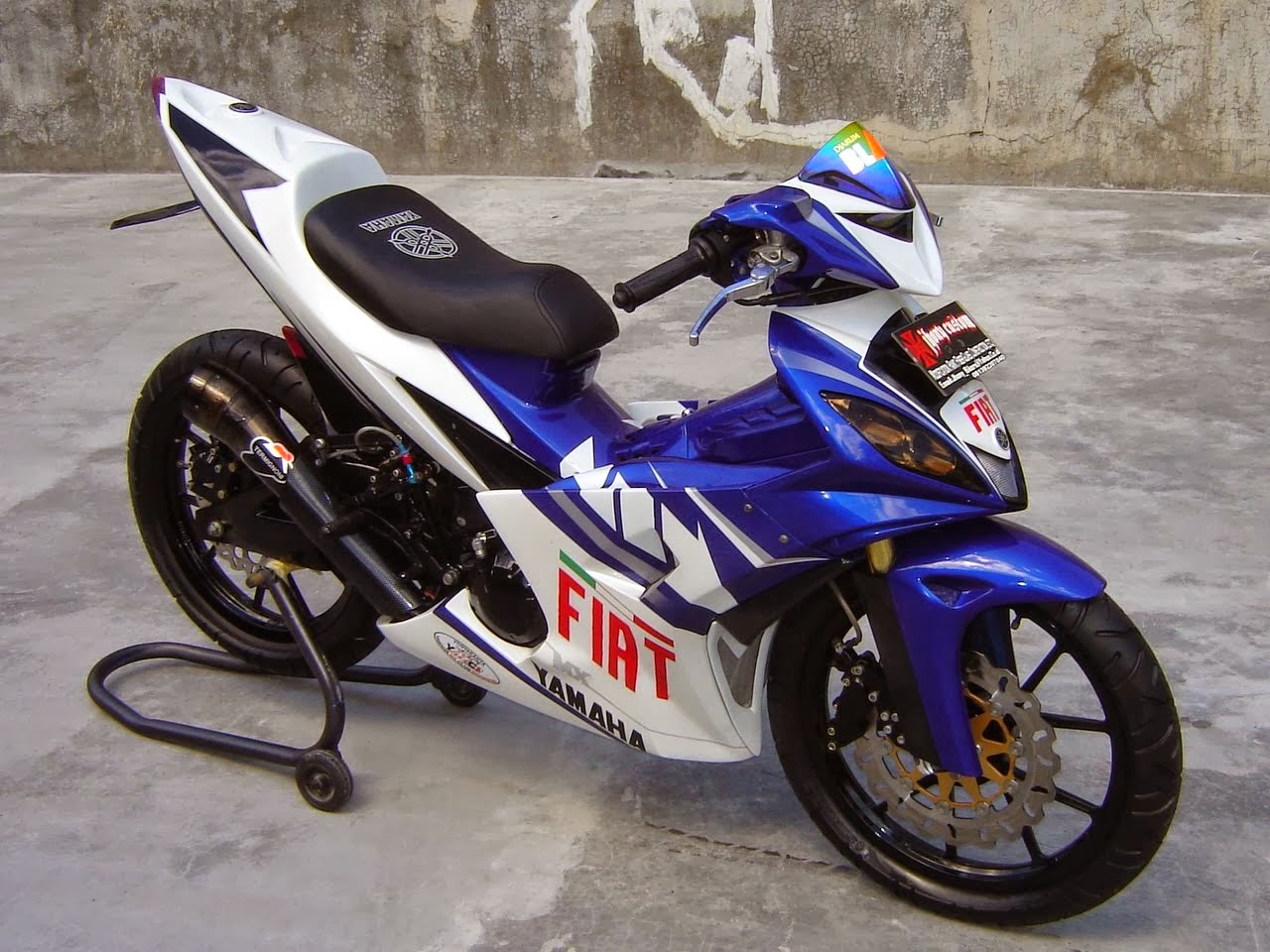 Modifikasi Motor Yamaha Force One - Thecitycyclist