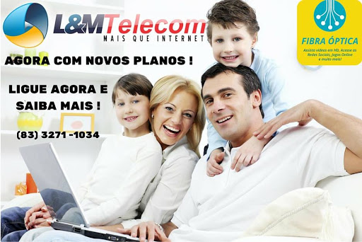 LM Telecom Internet Fibra Ótica., R. Bráulio Martins, 48 - Santa Terezinha, Guarabira - PB, 58200-000, Brasil, Fornecedor_de_Internet, estado Paraíba