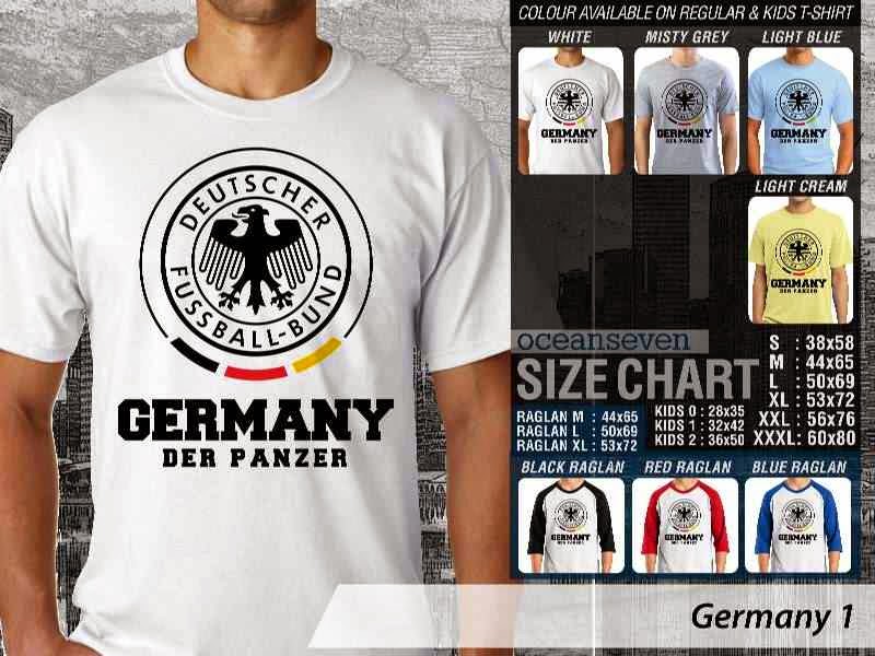 Kaos bola Germany 1 Piala Dunia Jerman