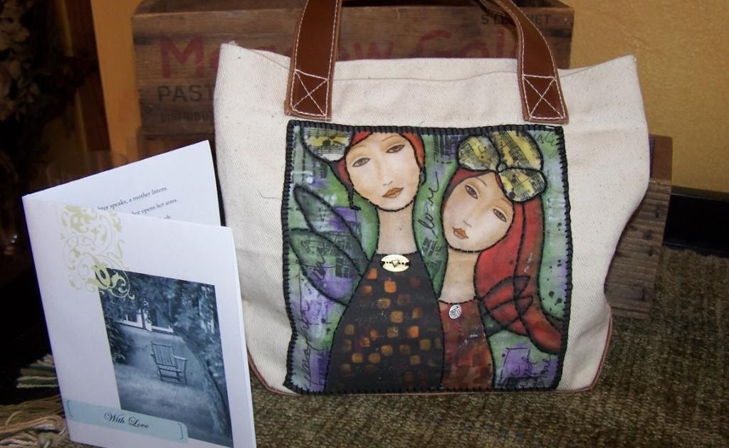 Fannie's Fabric Panels: My Mother, My Daughter Bag by Jan Couto