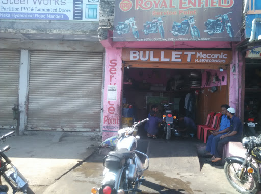 Royal Enfield Service Point, Near Barkat Complex, Degloor Naka Road, Nanded, Maharashtra, India, Two_Wheeler_Repair_Shop, state MH