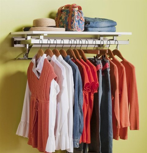 36 in. Wall Mount Clothes Rack