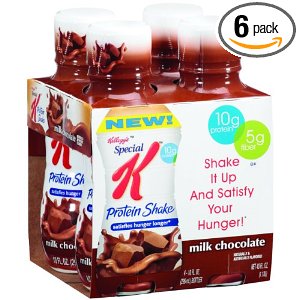  Special K Protein Shakes, Milk Chocolate, 4-Count Bottles (Pack of 6)