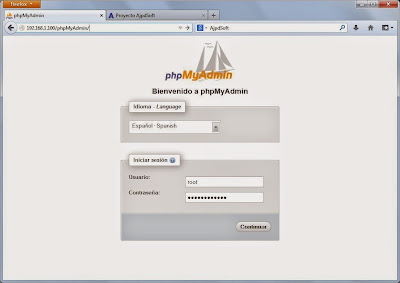 Instalar phpMyAdmin en Linux CentOS 7 para administrar servidor MySQL vía web