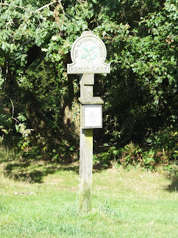 Roman Camp National Trust marker