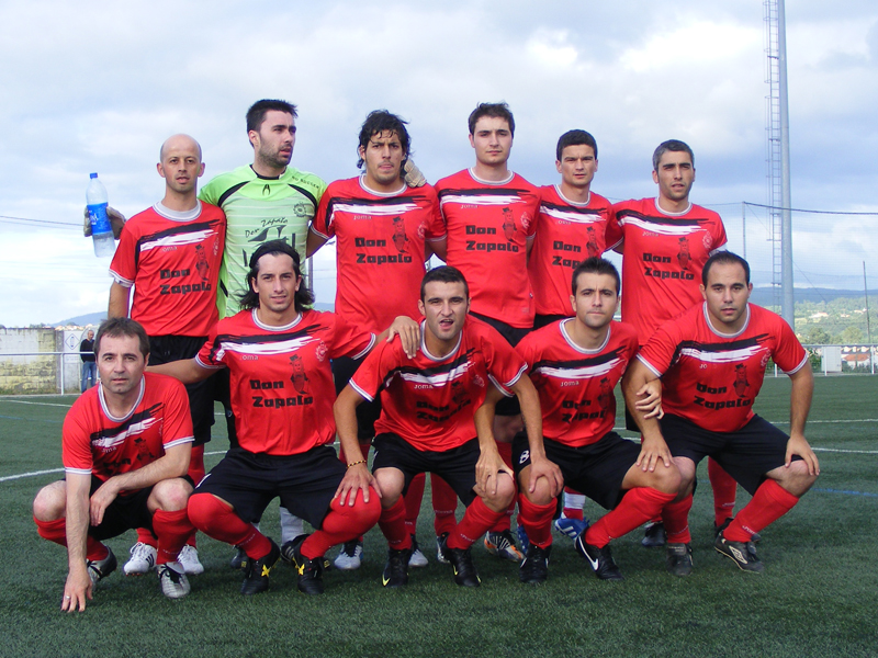 Torneo Cuadrangular de Fútbol Aficionado de Ares 2012. C.D. Santaballés.