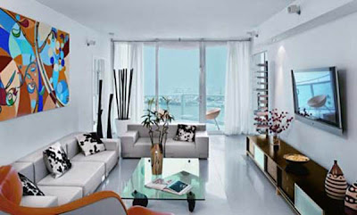 decoración interior espacios pequeños departamento peque%25C3%25B1o foto Pequeño Departamento Estilo Moderno