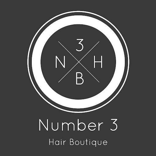 Number 3 Hair Boutique logo