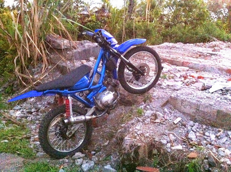 Motor Smash Modifikasi Trail