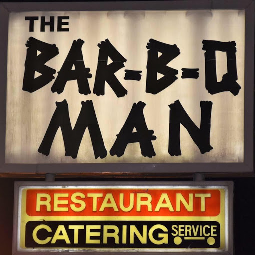 The Bar-B-Q Man Restaurant & Catering logo