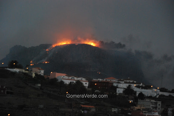 El incendio de La Gomera sigue sin control. DSC_0055