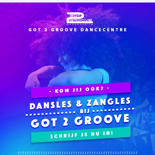 Got2Groove Dancecentre Rotterdam Dansschool - Dansschool Voor Kinderen - Inschrijven logo
