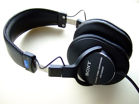 ヘッドフォン SONY MDR-CD900ST イヤパッド交換