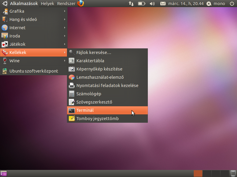 és működik: Watchtower Library 2010 telepítése Ubuntu 10.10-re (Wine 1.3  telepítés)