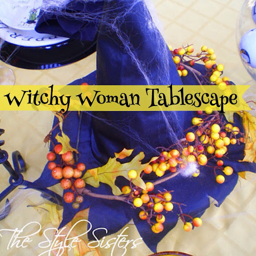 Witchy Woman Tablescape for Halloween